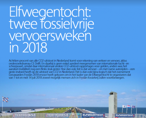Artikel Elfwegentocht in Ondernemend Friesland screenshot