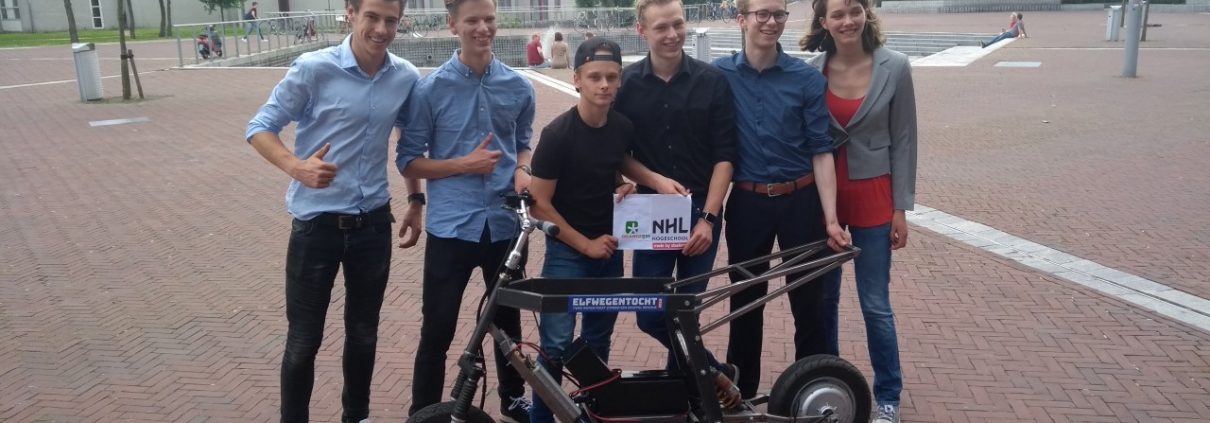 NHL-studenten presenteren elektrische motor