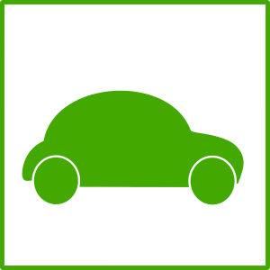 Groene auto